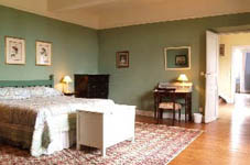 the green bedroom